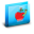 Folder Apple Blue Icon 32x32 png